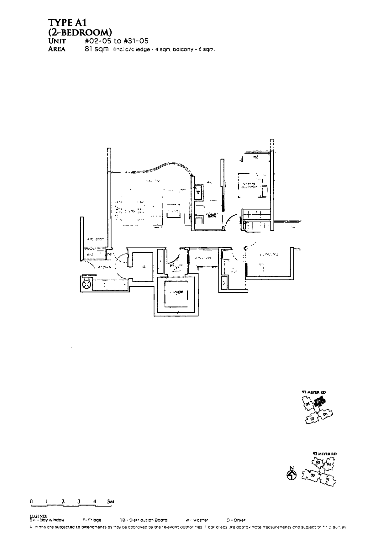 The Meyerise #19-05 floor plan